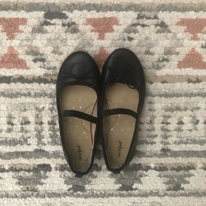 ☀️ 3/$20 Cat & Jack Black Flats with Mary Jane Strap